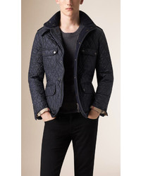Burberry Brit Diamond Quilted Field Jacket