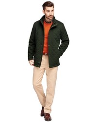 Brooks Brothers Brooksstorm Quilted Wool Jacket