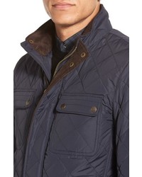 Vince Camuto Corduroy Trim Quilted Jacket