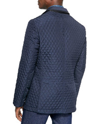 Etro Diamond Quilted Down Filled Jacket
