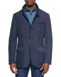 Etro Diamond Quilted Down Filled Jacket