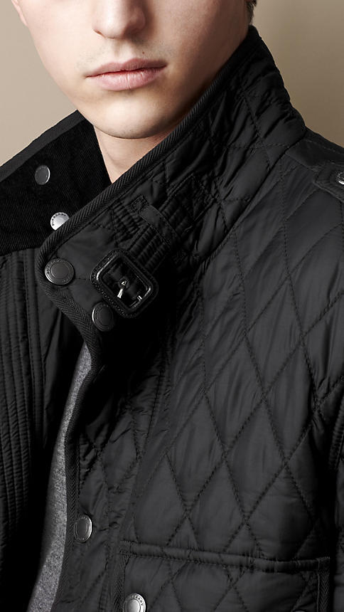 Burberry Diamond Quilted Field Jacket, $875 | Burberry | Lookastic