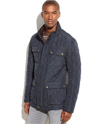 Vince Camuto Quilted Four Pocket Field Coat