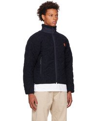 Sky High Farm Workwear Navy Quilted Jacket