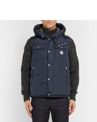 Moncler Anis Quilted Shell Hooded Down Gilet