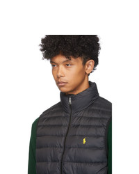 Polo Ralph Lauren Black Down Packable Vest