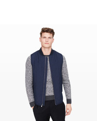 Club Monaco Quilted Hacking Vest