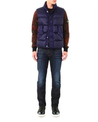 Stone Island Gart Dyed Lightweight Quilted Gilet