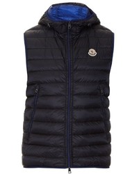 Moncler Morellet Quilted Down Nylon Hooded Gilet