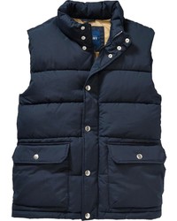 Old Navy Quilted Canvas Frost Free Vests