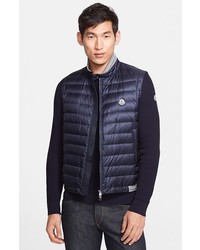 Moncler Quilted Down Sweater Vest