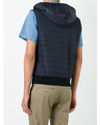 Dolce & Gabbana Quilted Gilet Blue