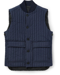 Canali Reversible Quilted Gilet