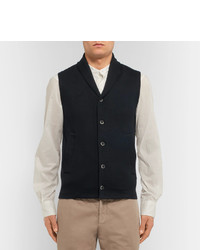Barena Shawl Collar Quilted Cotton Blend Gilet