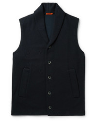 Barena Shawl Collar Quilted Cotton Blend Gilet