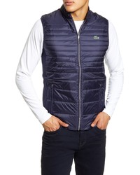 Lacoste Sport Water Resistant Quilted Down Golf Vest