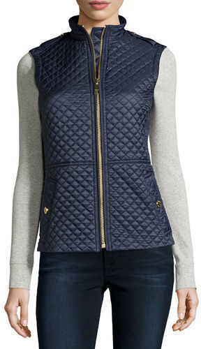 burberry quilted vest