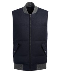 Suitsupply Wool Blend Down Vest
