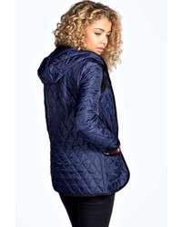Boohoo Camille Hooded Quilted Jacket