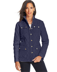 Charter Club Quilted Barn Jacket