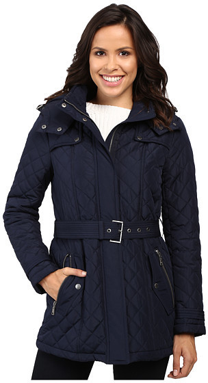 Ruddy pinion tjenestemænd Tommy Hilfiger Quilted Poly Cotton Jacket With Belt, $195 | 6pm.com |  Lookastic