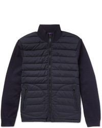 Ralph Lauren Purple Label Quilted Shell And Wool Blend Jacket