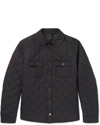 Brioni Quilted Silk Jacket