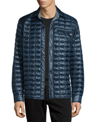 The North Face Reyes Thermoball Quilted Shirt Jacket Navy