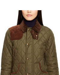 polo ralph lauren women's quilted jacket