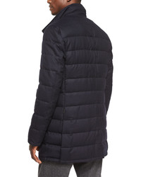 Moncler Vallier Quilted Jacket Navy
