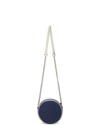 Gucci Blue Mini Gg Marmont Round Shoulder Bag