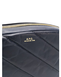 A.P.C. Quilted Logo Stamp Bag