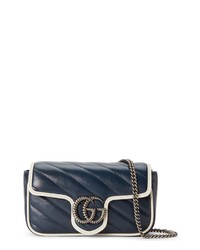 Gucci Super Mini Quilted Leather Shoulder Bag