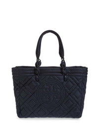 Tory Burch Small Fleming Quilted Nylon Tote