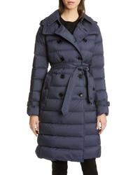 Burberry Arniston Double Breasted Quilted Down Puffer Coat