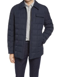 Cole Haan Box Quilted Shirt Jacket