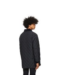Etro Navy Quilted Jacket