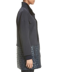 St. John Collection Quilted Stretch Tech Twill Jacket