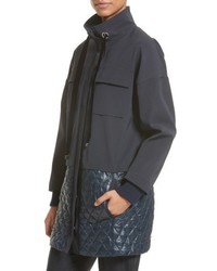 St. John Collection Quilted Stretch Tech Twill Jacket