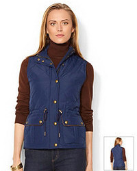 Lauren Ralph Lauren Quilted Drawstring Vest