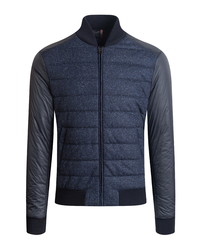 Bugatchi Quilted Wool Blend Jacket