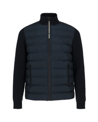 ECOALF Sonseca Quilted Jacket In Deep Navy At Nordstrom