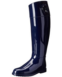 Armani Jeans Rainboot With Crystal Rain Shoe