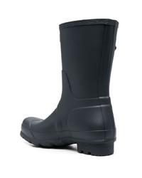 Hunter Logo Slip On Rain Boots