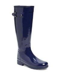 Hunter Original Refined Gloss Tall Waterproof Rain Boot