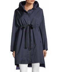 Moncler Aigue Self Tie Trench Coat W Hood