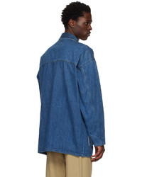 NOMA t.d. Blue Button Up Denim Coat