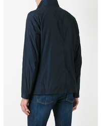 Fay Button Front Raincoat