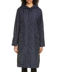 Moncler Ceruleum Longline Rain Jacket