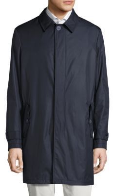 Saks Fifth Avenue Collection Lightweight Wool Raincoat, $898 | Saks ...